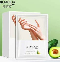 Маска-перчатки для рук с авокадо Bioaqua Clean Skin Moisturize and Care Skin, 35 г.