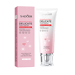 Осветляющий крем для чувствительных зон SADOER Delicate Pink Cream, 30 г.