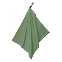 Полотенце спортивное микрофибра Хаки 80*180 см, Быстросохнущее полотенце для занятий спортом и туризма VORT