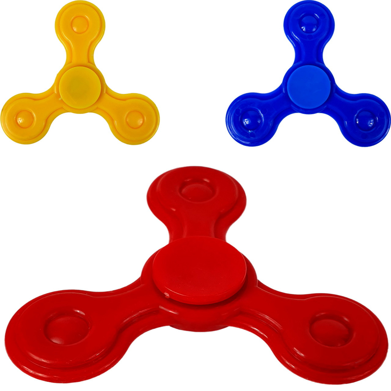 Спиннер пластиковый игрушка-вертушка, цвета и форма в ассортименте - фото 4 - id-p2063310761