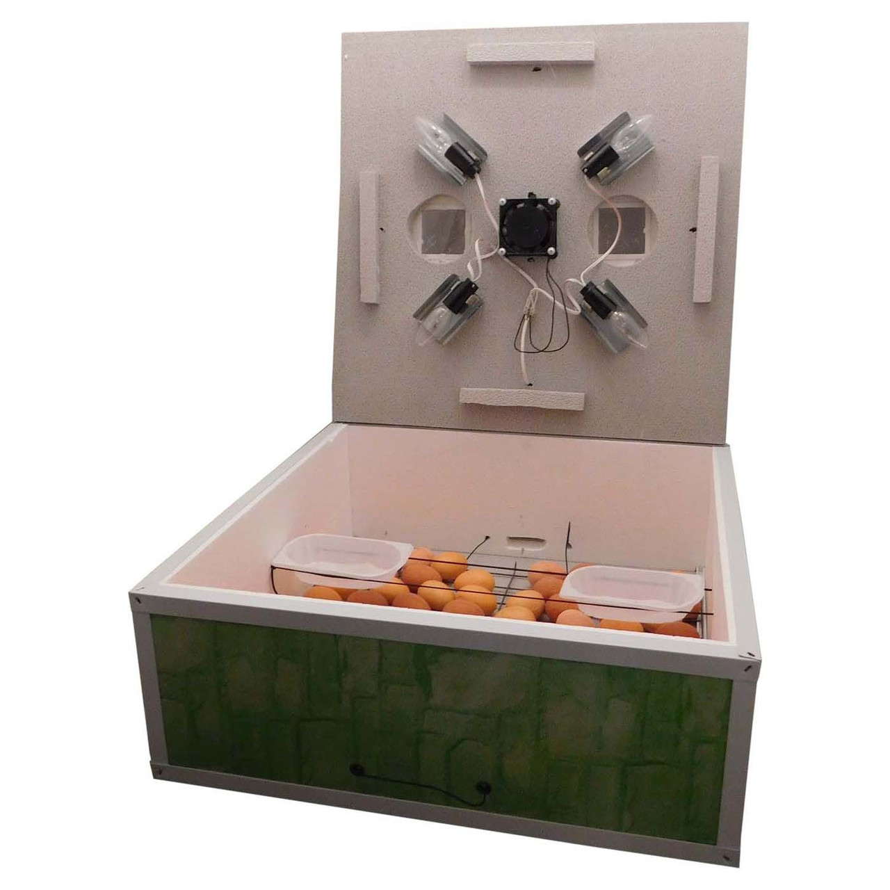 Інкубатор механічний «Курочка Ряба» ІБ-130Ц з вентилятором, фото 1