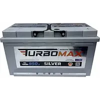 Аккумулятор автомобильный TURBOMAX SILVER 100 Ah (R+) (950A) L5