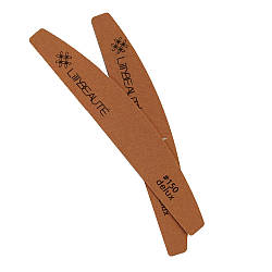 Змінні файли півмісяць Lilly Beaute, 150 грит, 18 см, упаковка 50 шт + металева основа