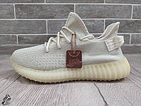 Мужские кроссовки на лето сетка Adidas Yeezy Boost 350 \ изи буст 350 \ изики \ 37