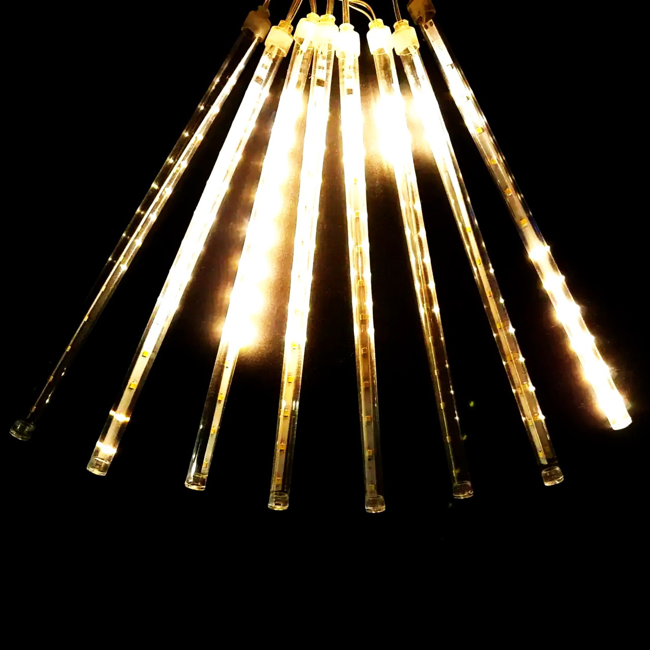Гирлянда светодиодная Метеоритный дождь, 30см, желтая (50) - фото 1 - id-p2063310952
