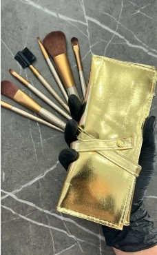 Набір візажний у чохлі Naked, 7 пензлів, фото 1