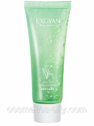 Гель алоэ вера с азиатской центеллой Exgyan Aloe Gel Centella Plant Extracts, 40 мл., фото 1