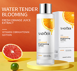 Осветляющий лосьон для лица с витамином С Sadoer, 120 мл.
