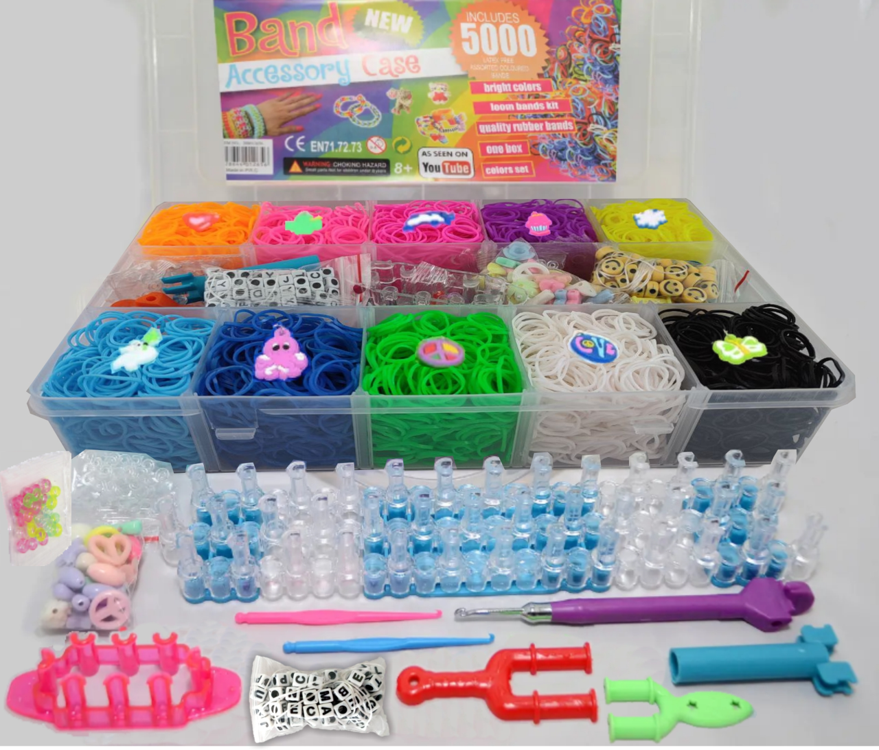Игрушки из резинок для плетения на станке