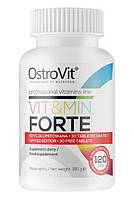 Вітаміни OstroVit  Vit&Min 100% FORTE 120 таблеток