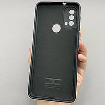 Чохол для Motorola Moto E40 силікон кейс із захистом камери на телефон моторола е40 чорний y0t, фото 2