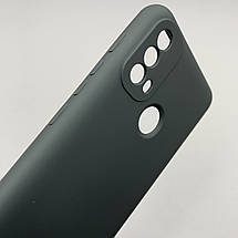 Чохол для Motorola Moto E40 силікон кейс із захистом камери на телефон моторола е40 чорний y0t, фото 3