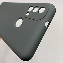 Чохол для Motorola Moto E40 силікон кейс із захистом камери на телефон моторола е40 чорний y0t, фото 5