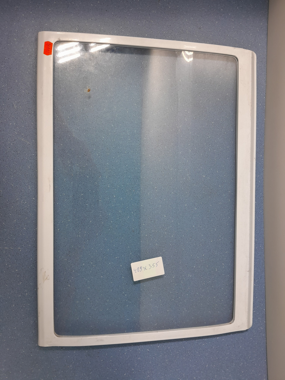 Полиця скляна для холодильника 489*355, фото 1