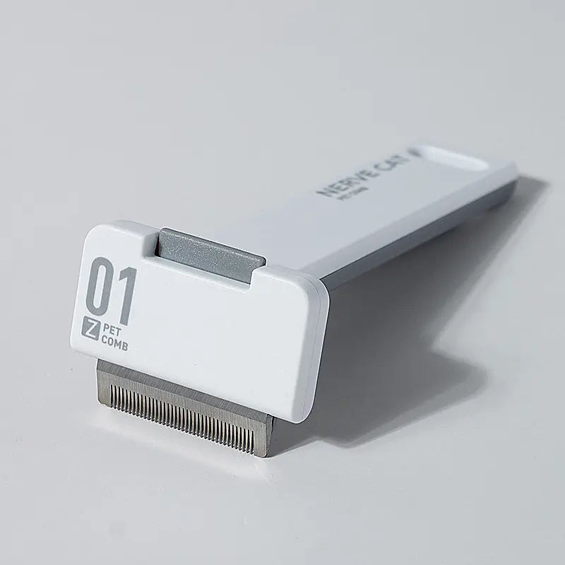 Фурмінатор для собак Nerve Cat, дешеддер з кнопкою очищення S, фото 1