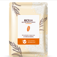 Тканевая маска с экстрактом ферментированного риса HCHANA White Rice Skin Beauty Mask, 30 г.