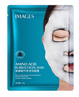 Тканевая кислородная маска для лица Images Bubbles Mask Amino Acid, 25 г.