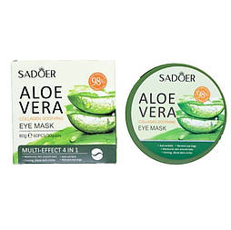 Патчи для глаз Sadoer Aloe с экстрактом aloe 98%, 60 штук.