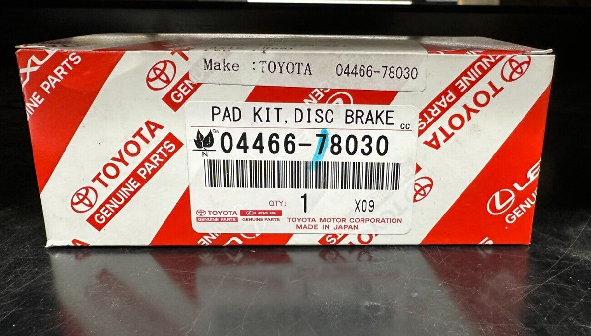 Задні гальмівні колодки Lexus NX200 04466-78030, фото 1