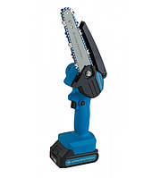 Акумуляторна ланцюгова міні-пилка KRAISSMANN 1521 AKS 20/2 (2-АКБ 2000 мАч + Шина 152 мм + Ланцюг), фото 4