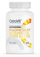 Диетическая добавка OstroVit Magnesium + Vitamin D3 + B6 120 таблеток