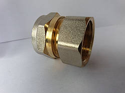 Згін металопластиковий ДУ 16 х 1/2 внутрішня різьба