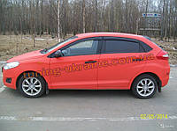 Дефлектори вікон (вітровики) COBRA-Tuning CHERY VERY Hb 2009