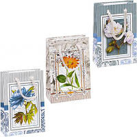 Від 12 шт. Пакет кольоровий МІНІ "Квіти"МИКС 8х12х3,5 см 0003 купити дешево оптом в інтернет-магазині