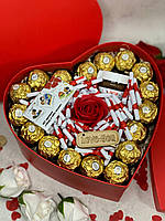 Подарунковий бокс для коханої VICI_BOX - 101 причина "Чому я тебе люблю" - Подарунок для коханої до Дня Святого Валентина