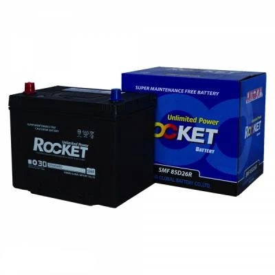 Акумулятор автомобільний ROCKET 80 Ah ASIA (+/-) (670CCA) 85D26R