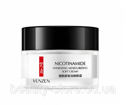 Крем для лица VENZEN Niacinamide Moisturizing Cream с никотинамидом, 50 г., фото 2