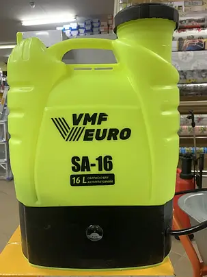 Потужний садовий оприскувач акумуляторний (електричний) vmf euro sa-16: 16 л ранцевий, фото 1