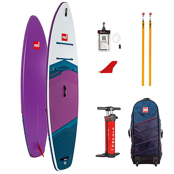 Сапборд Red Paddle Co Sport 11'0" Purple MSL 2024 — надувна дошка для САП серфінгу, sup board