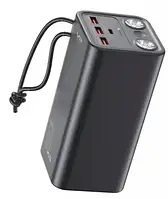 Зарядное устройство с фонариком Veron ps5 185Wh PD 20W/SCP 22.5W Black / Power bank