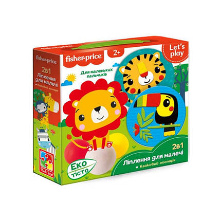 Казковий зоопарк з екотестом Набір для творчості Fisher Price, VT4502-03, фото 1