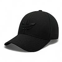 Кепка Бейсболка Adidas Liliya \ черная с черным логотипом \ M 54-58 \ L 59-62