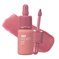 Матовий тінт для губ PERIPERA INK VELVET #027 STRAWBERRY NUDE