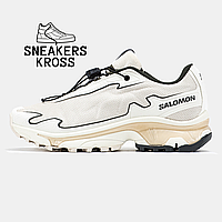 Мужские кроссовки Salomon XT Slate Advanced Beige, Демисезонные кроссовки Саломон, Salomon бежевые