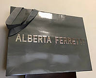 Брендовый бумажный пакет оригинал Alberta Ferretti