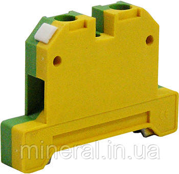Набірна клемна колодка заземлення на DIN-рейку e.tc.z.din.pro.6