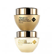 Набір AVON денний та нічний крем Anew для шкіри 45+