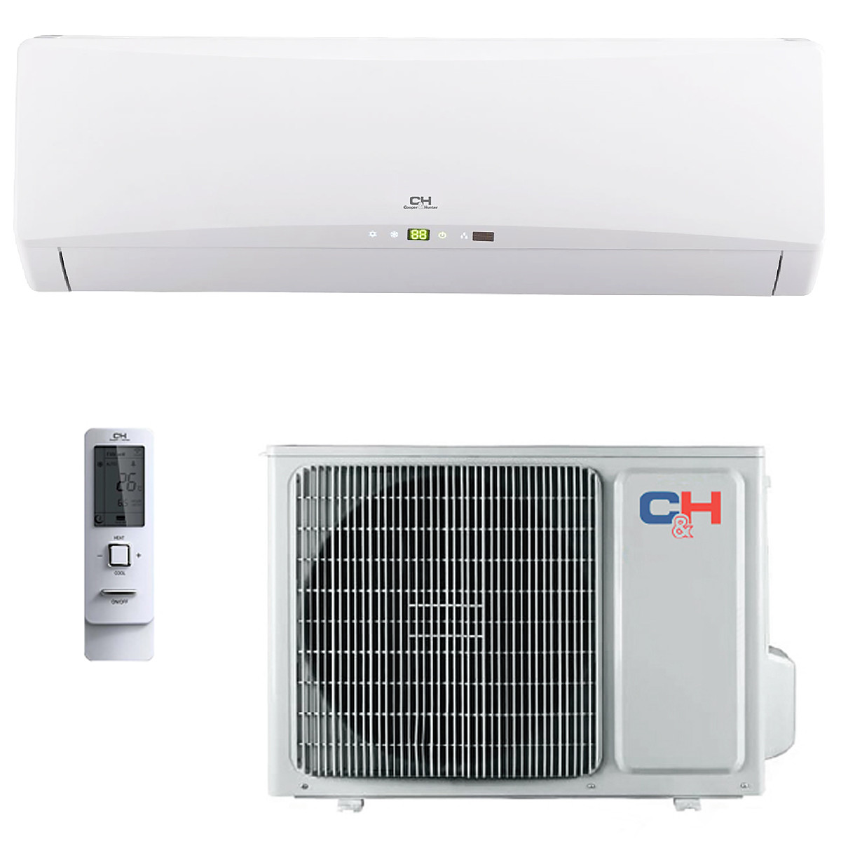 Кондиціонер cooper&hunter icy Inverter ch-s18ftxtb-w with WiFi