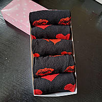 Набор мужских носков 40-45 на 5 пар в подарочной коробке r_355