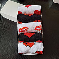 Набор женских носков 36-41 5 пар в подарочной коробке r_355
