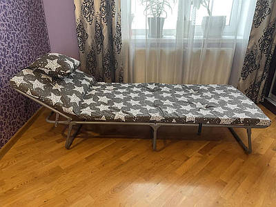 Компактная раскладушка для дачи - купить недорого на Prom.ua: цены ...