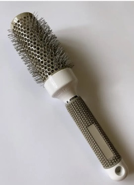 Термобраш керамічний з прогумованою ручкою для укладання волосся (діаметр 32), фото 1