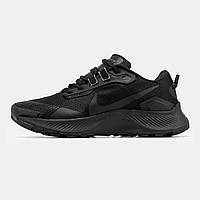 Черные текстильные мужские кроссовки Nike Pegasus Trail 3 Black