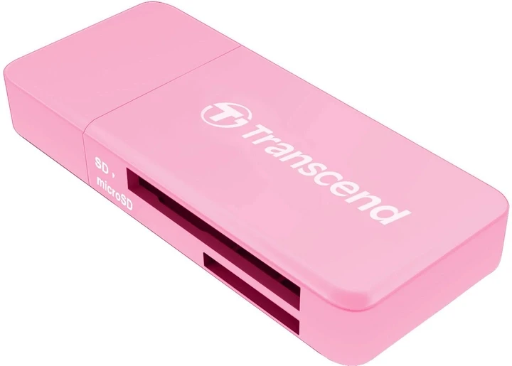 Картридер Transcend TS-RDF5R USB3.1 SD (SDHC / SDXC), microSD (microSDHC / microSDXC) Pink