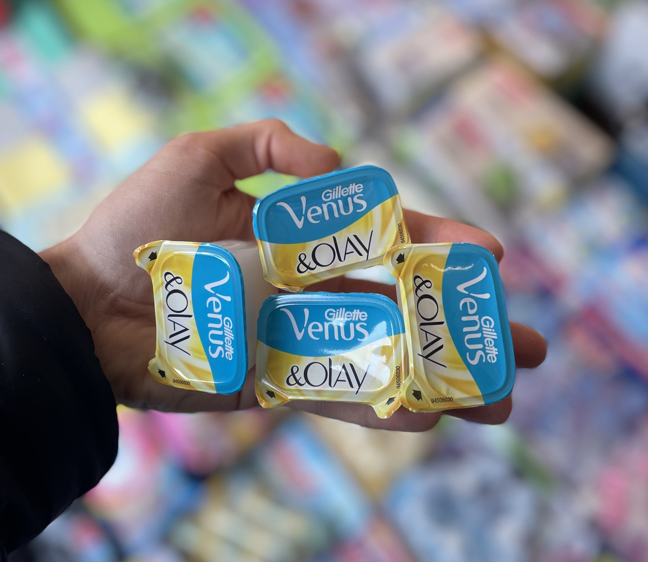 Змінні картриджі для гоління Gillette Venus Olay Coconut 5, поштучно, фото 1