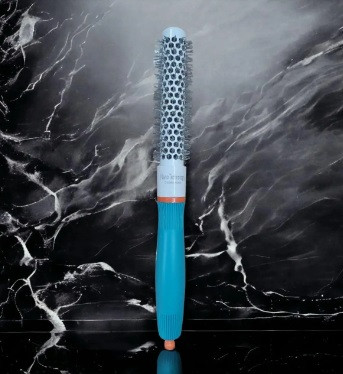 Термобраш керамічний з гачком для пробору для укладання волосся (діаметр 19), фото 1